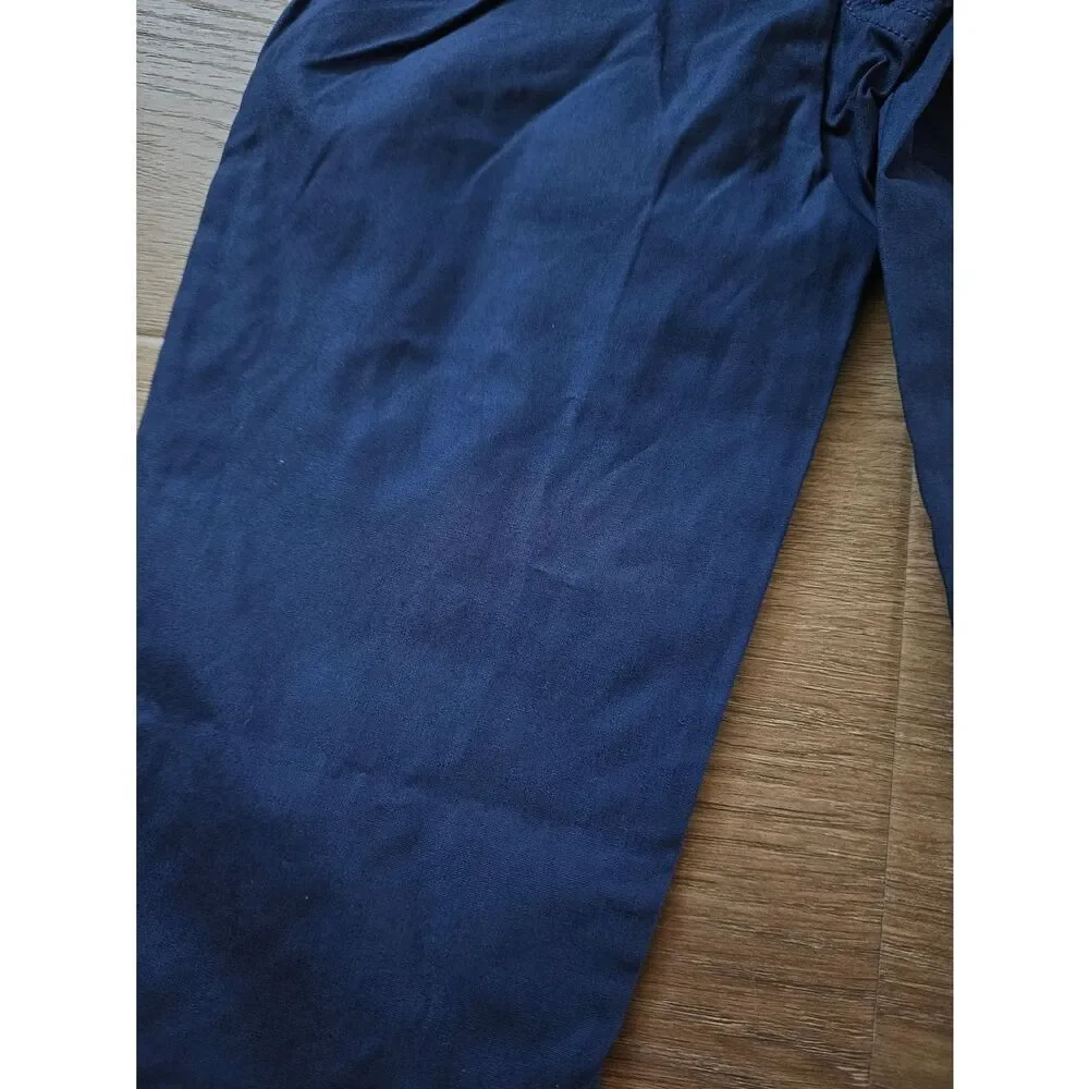 Carter's Boys Navy Elastic-Waist Casual Pants Size 3T